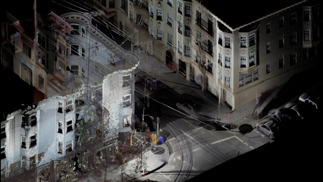 As belas e precisas imagens de construções que escaneamento 3D permite