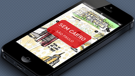 Na mídia – Não use carro, use celular: App indica alternativas de transporte em SP