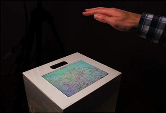 UltraHáptica gera sensações no ar, sem toque