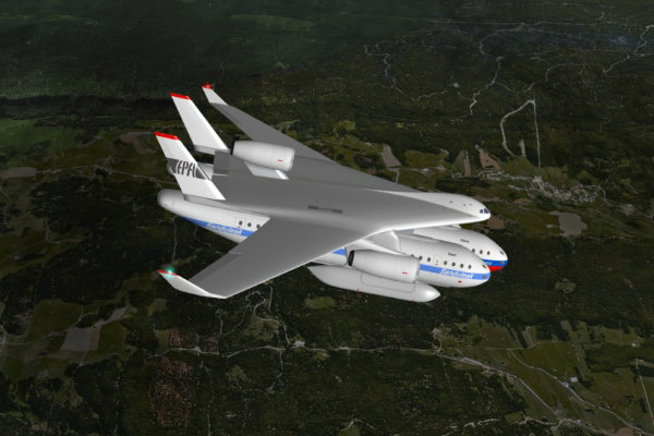 Híbrido de trem e avião pode agilizar transporte aéreo