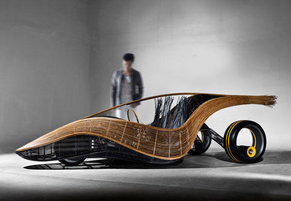 Designers criam primeiro carro biodegradável