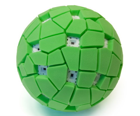 Bola faz imagens panorâmicas de 360º