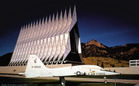 A capela alienígena da Força Aérea Americana