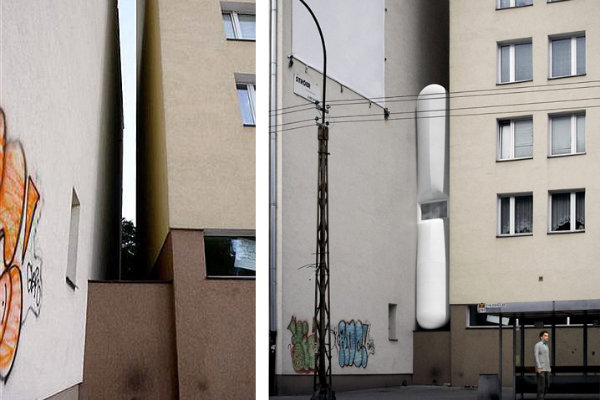 Arquiteto polonês projeta casa mais estreita do mundo