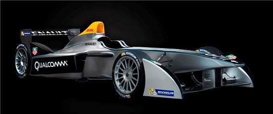 Fórmula 1 dos carros elétricos terá recarregamento sem fios