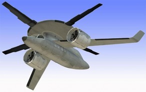 EUA projetam avião-helicóptero para missões militares