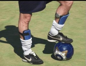 Caneleira avisa quando jogador está simulando uma falta