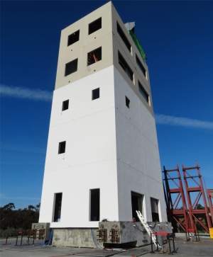 Laboratório de terremotos vai chacoalhar prédio de 5 andares