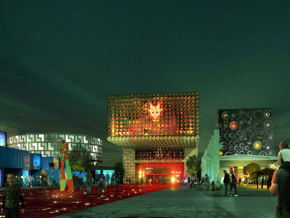 Complexo do Rock na Dinamarca terá prédio forma de caixa de som