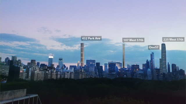 Quatro dos prédios mais altos dos EUA estão sendo construídos na mesma rua
