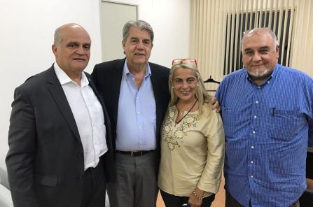 Presidente do Sindicato dos Engenheiros visita sede do Instituto de Engenharia