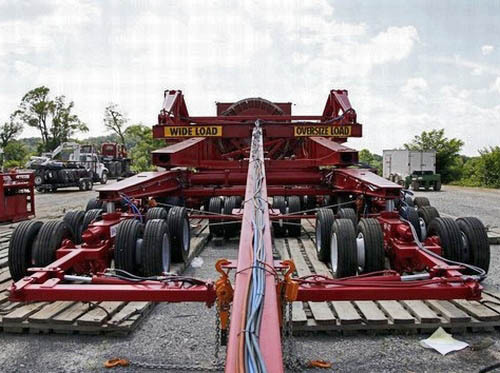 Como transportar um gerador de 400 toneladas por 270 quilômetros?