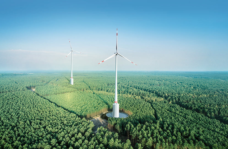Alemanha tem turbina eólica mais alta do mundo com sistema de bateria de água