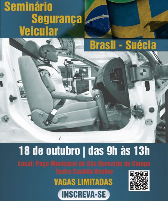 Seminário Segurança Veicular – Brasil – Suécia