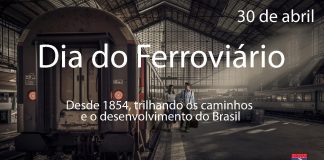 30 de abril – Dia do Ferroviário. O Instituto parabeniza todos os profissionais