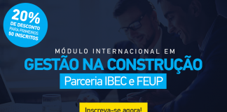 IBEC, em parceria com a Universidade do Porto, oferece curso de Gestão na Construção