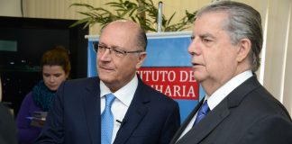 Membros da Frente Reformar para Mudar recebem Geraldo Alckmin, pré-candidato à Presidência pelo PSDB