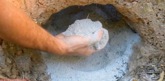 Como criar cimento usando cinzas de madeira?