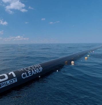 A tecnologia que limpará os oceanos do lixo está pronta para começar a limpeza