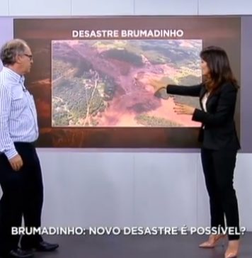 IE NA MÍDIA – Engenheiro explica qual é a chance de ocorrer novo desastre em Brumadinho (MG)