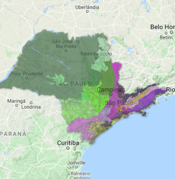Mapa on-line permite desbravar a geologia do Estado de São Paulo