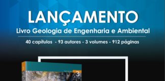 Lançamento do livro Geologia de Engenharia e Ambiental