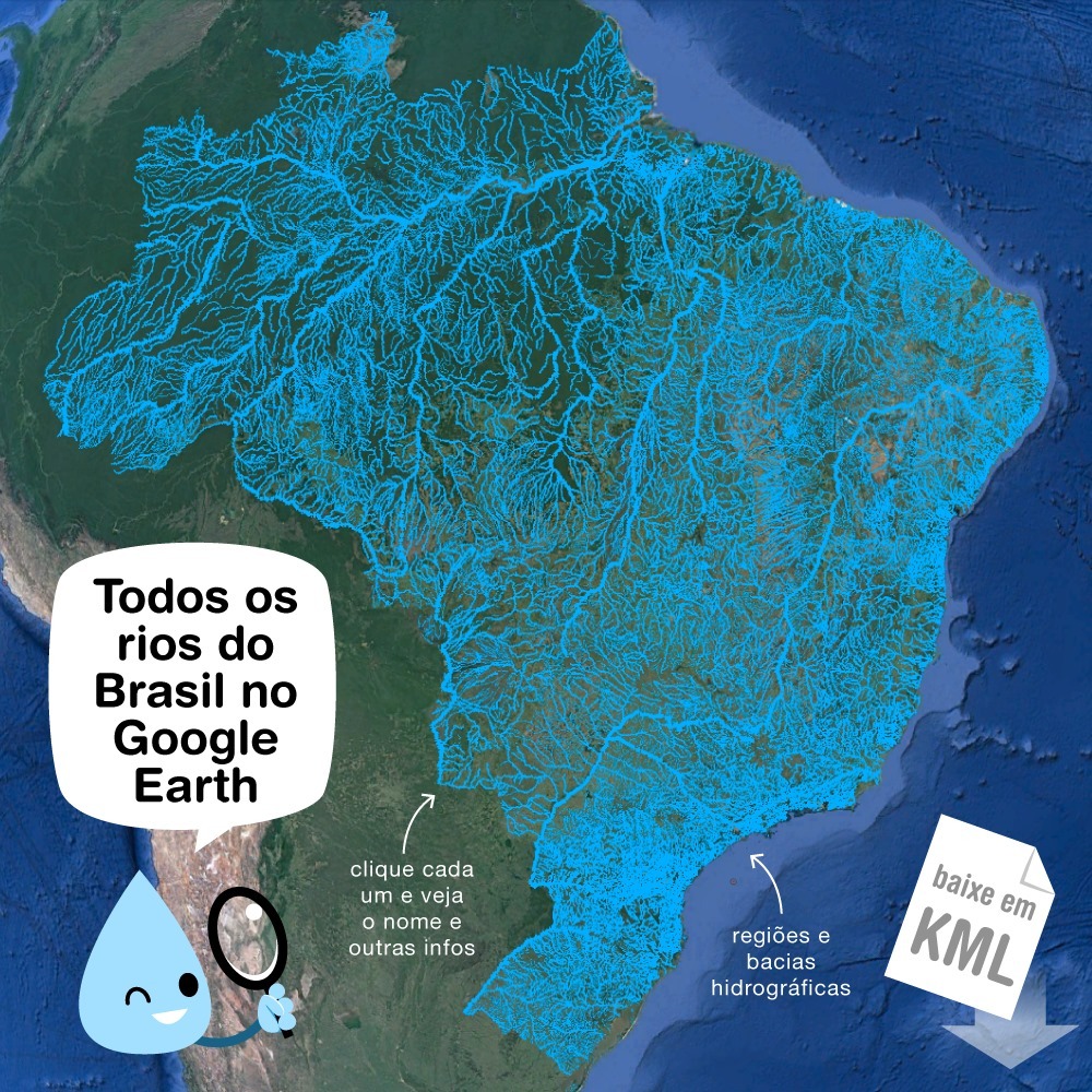Sintético 92+ Foto Mapa De Rios En El Mundo Actualizar