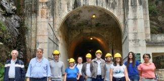 Diretoria do IE faz visita técnica à usina hidrelétrica Henry Borden