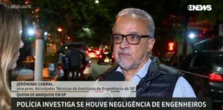 IE NA MÍDIA – Adolescente morre e outro está internado após queda de marquise em São Paulo