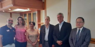 Senador Major Olímpio participa de almoço com Diretoria do IE