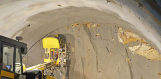 Aplicações do tirante auto injetável em contenções e tratamentos de emboques de túneis | Case: Cortina em auto injetável, com tirantes e micro estacas