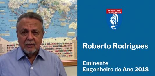 Roberto Rodrigues parabeniza Engenheiro do Ano 2020