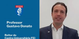 Reitor da FEI homenageia Eminente Engenheiro do Ano 2020