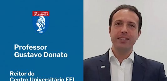 Reitor da FEI homenageia Eminente Engenheiro do Ano 2020