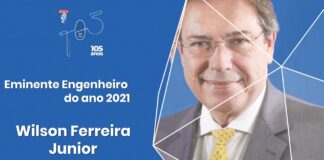 Assista à gravação da cerimônia de entrega do Título Eminente Engenheiro do Ano 2021