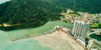 Veja como ficou a praia de Balneário Camboriú após megaobra de alargamento de faixa de areia