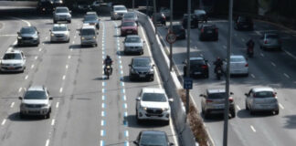 A experiência com a Faixa Azul para motos em São Paulo