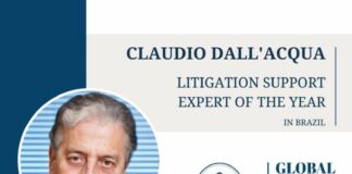 Ex-presidente do Instituto de Engenharia foi escolhido Perito do Ano pela Leaders In Law