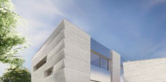 Casa de 2 andares e 370 m² é construída com impressora 3D de 12 toneladas; veja