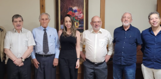 Presidente do IE recebe representante da Aerom