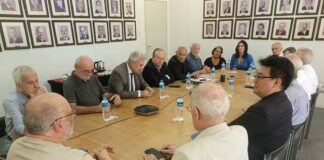 Visita da secretária de Meio Ambiente, Infraestrutura e Logística ao IE