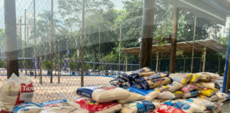 Arena Ibirapuera faz doação de 200kg de alimentos para o IESolidário