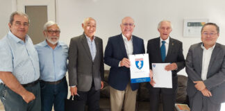 Presidente e membros do IE se reúnem com o deputado Arnaldo Jardim