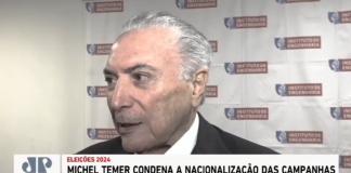 Jornal Jovem Pan – Michel Temer na Semana Nacional da Engenharia