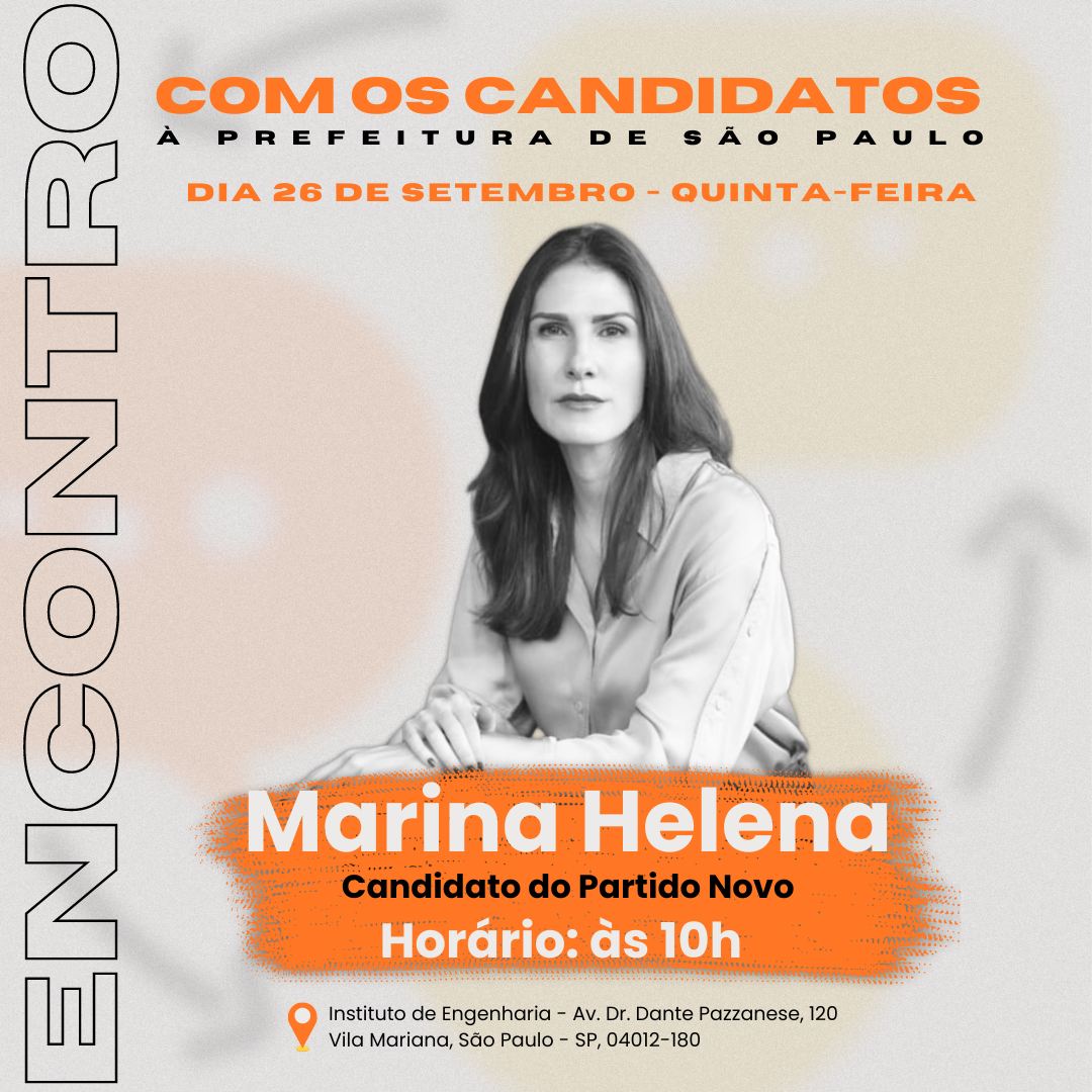 Participe do 1º debate com os candidatos à prefeitura de São Paulo