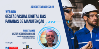 Gestão visual digital das paradas de manutenção