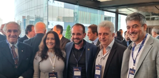 Presidente do IE prestigia posse de Marcello Nitz