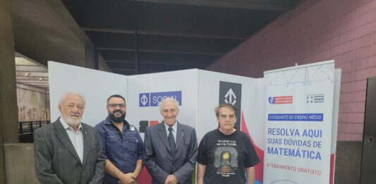 Projeto “Matemática no Metrô” chega à estação Ana Rosa do Metrô-SP