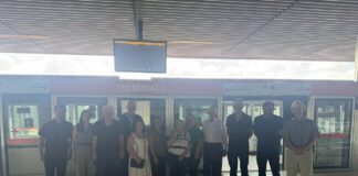 Time de especialistas do IE faz visita técnica ao Aeromóvel