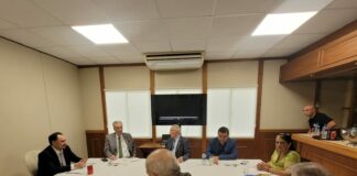 Presidente do TCMSP e secretário do Verde e MA são recebidos pela diretoria e conselheiros do IE